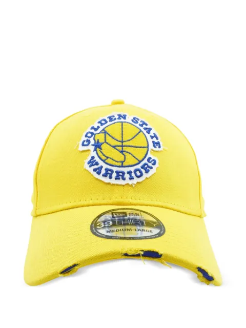 NEW ERA CAP 39THIRTY Golden State Warriors baseball cap Yellow NE696