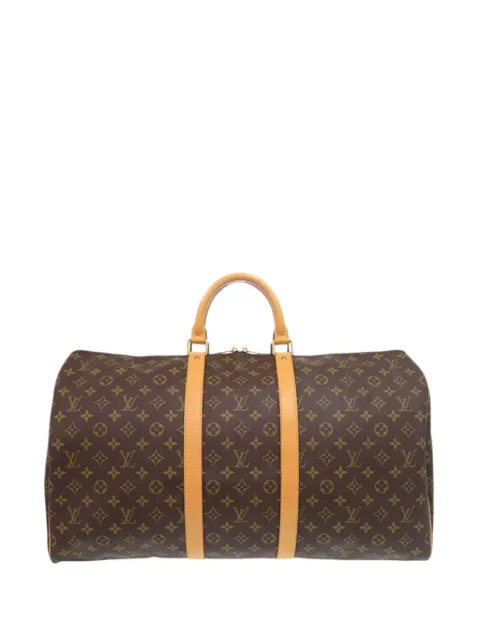 Louis Vuitton Pre-Owned 1997 Monogram Keepall 55 travel bag Brown IXS0CZMP2LSWTBMU