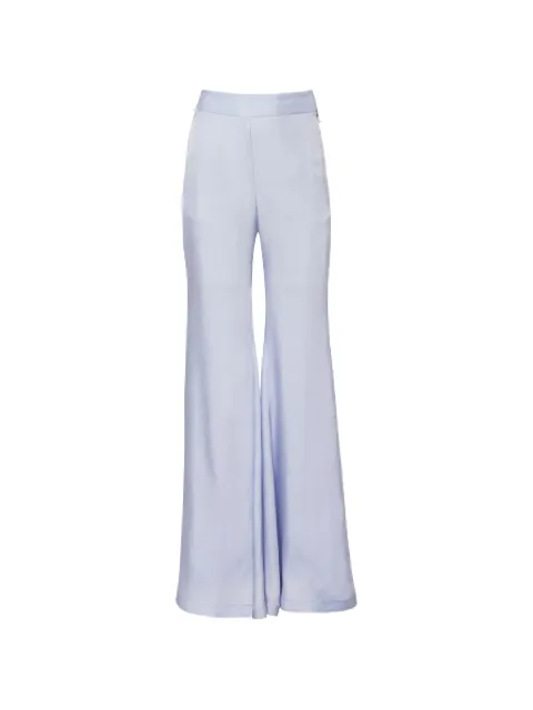 Fleur Du Mal flared trousers Blue PA0217612