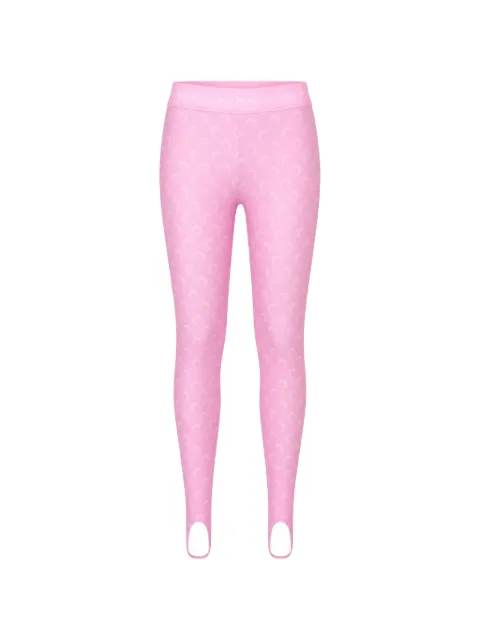 Marine Serre Recycled Moon jersey stirrup leggings Pink WPA111ACJER0001PK30