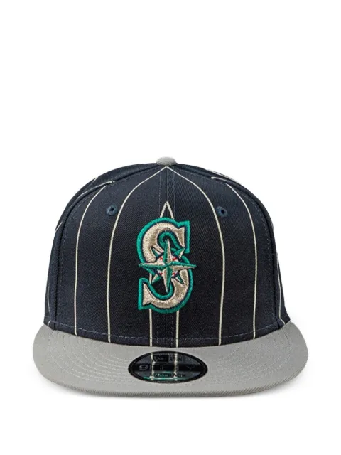NEW ERA CAP 9FIFTY Seattle Mariners pinstripe cap Blue NE868