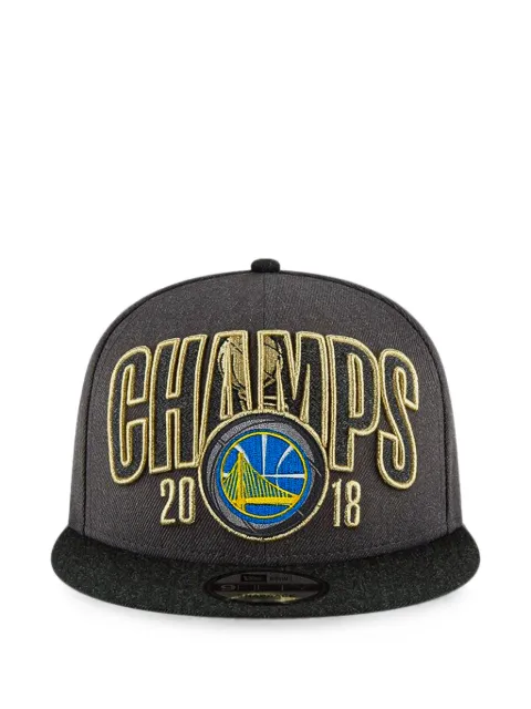 NEW ERA CAP 9FIFTY Golden State Warriors 2018 Finals Locker Room cap Grey NE692