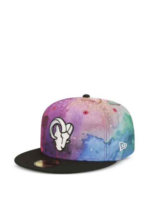 NEW ERA CAP 59FIFTY watercolor-effect cap Purple NE839