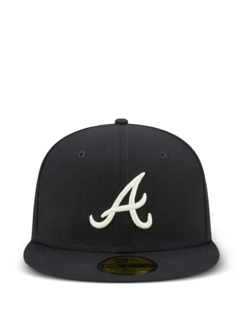 NEW ERA CAP 59FIFTY Atlanta Braves cap Black NE836