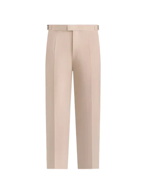 Manière De Voir Hubert slim fit tailored trousers Neutrals MAN34592