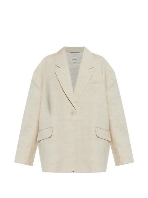 Gestuz Riava single-breasted jacket Neutrals 109112680