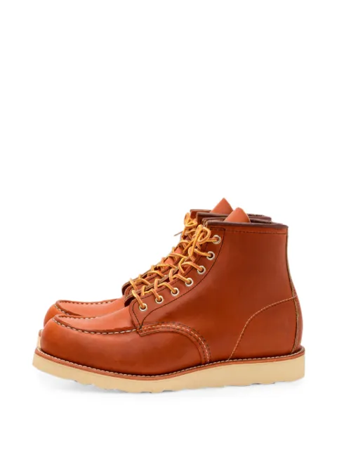 Red Wing Shoes Classic Moc boots Brown 0875WIDE