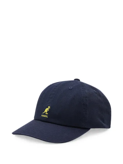 Kangol washed baseball cap Blue K5165HT