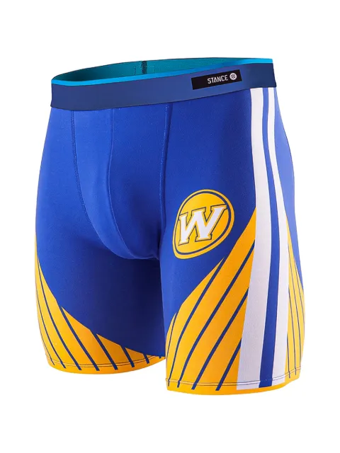 Stance Golden State Warriors logo-print boxer briefs Blue M201D16WARBLU