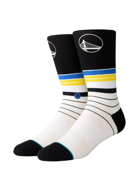 Stance NBA Golden State Warriors Baseline socks White M548C19BWAMUL