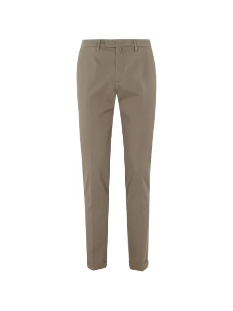 Briglia 1949 slim-fit turn-up chino Green BG03300190098