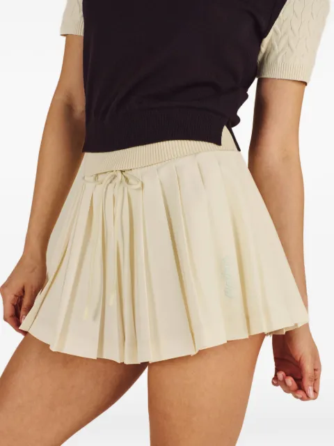 Malbon Golf Giselle pleated skirt Neutrals MW0251