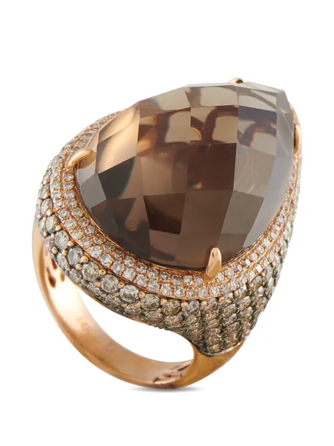 LB Exclusive topaz and diamond ring Pink MF01043026