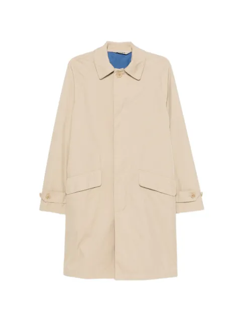 ASPESI button-fastening raglan-sleeve coat Neutrals S6PACI56D052