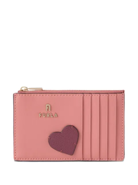 Furla M Camelia heart-patch card case Pink WP00310BX4604