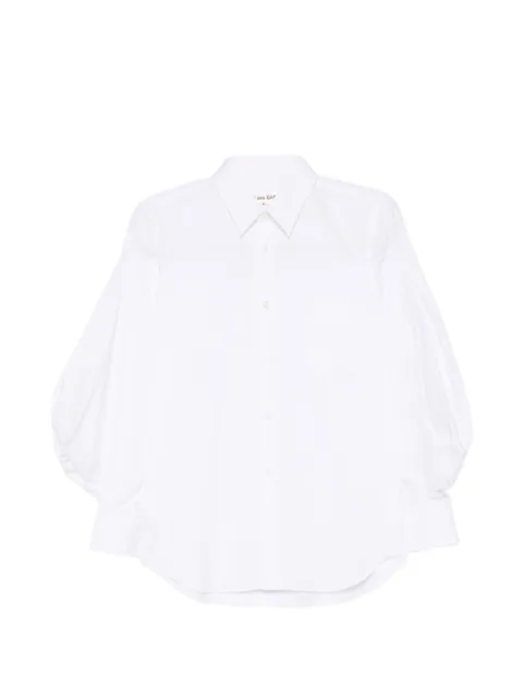 Comme Des Garçons puff-sleeve shirt White GQB02305111