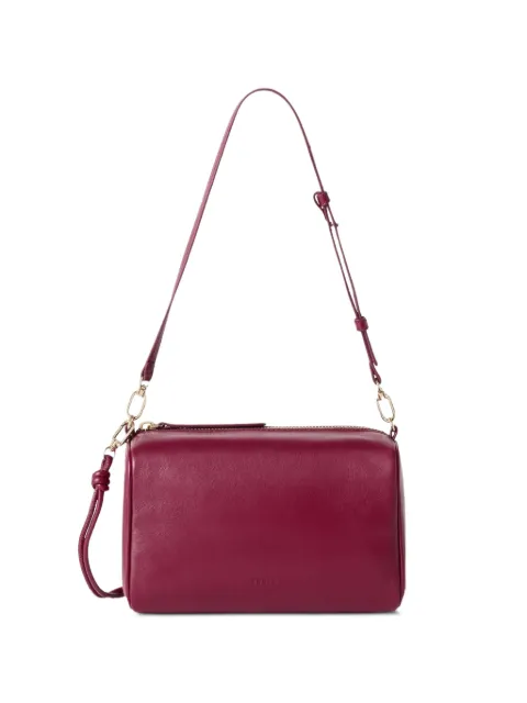 Furla large logo-debossed leather crossbody bag Red WE00922BX2269
