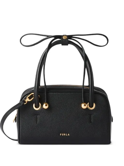 Furla Dome grain-leather tote bag Black WE00915BX45731002