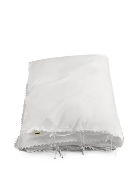 TEKLA Anaïs broderie-anglaise duvet cover White PCLBASDC434