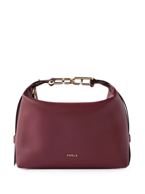 Furla small Tonie textured leather shoulder bag Red WE00877AX00231007