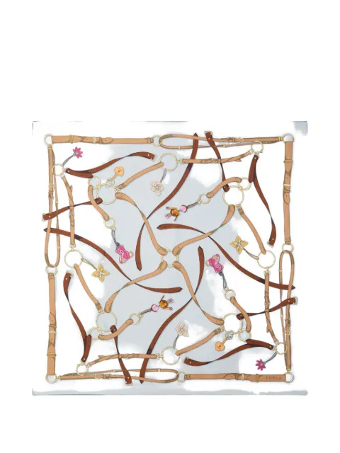 Furla Tortona Carré scarf Blue WT00021BX47044401