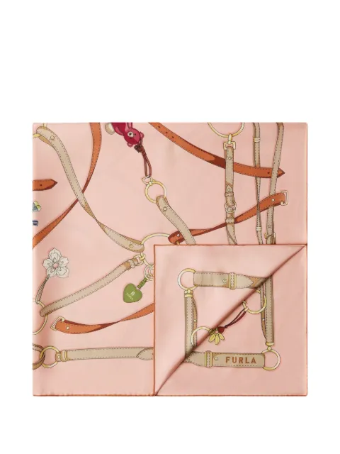 Furla Tortona Carré scarf Pink WT00021BX47044401