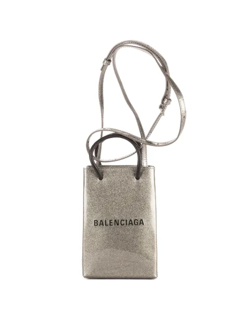 Balenciaga Pre-Owned North South cross body bag Grey 5938268120W535269
