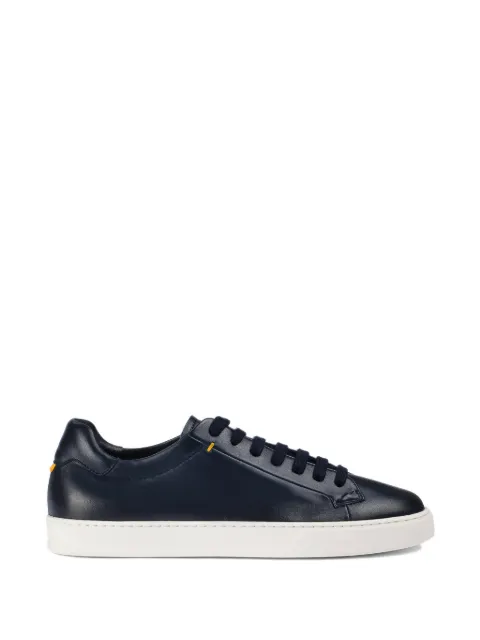 Doucal's logo-debossed sneakers Blue DU3552SPENUF281EB00
