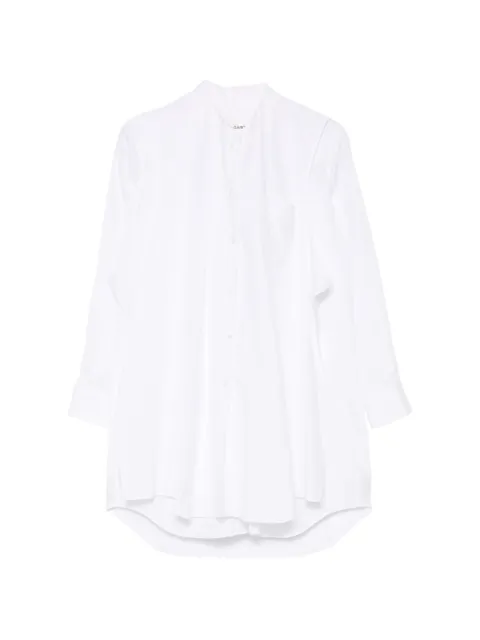 Comme Des Garçons ruffled panel-detail shirt White GQB02105121