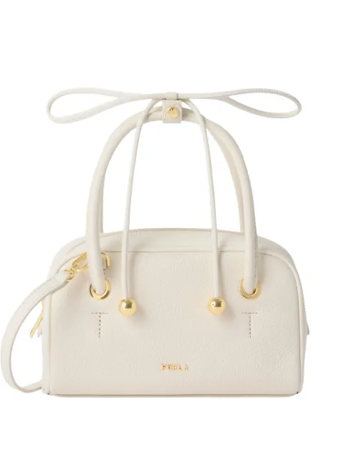 Furla XL Dome leather cross body bag White WE00915BX4573