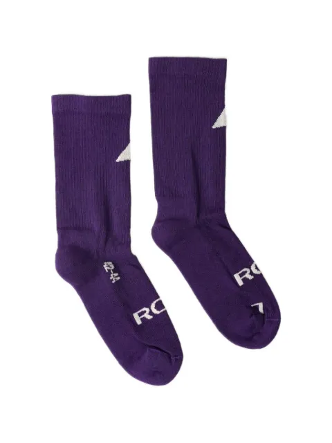 ROA Logo Biofil socks Purple YBUW006YA06