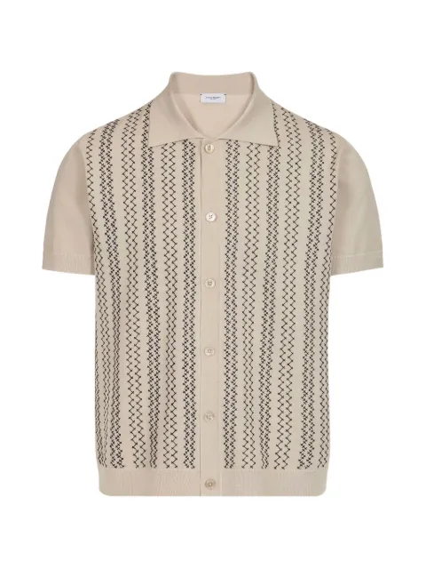 Paolo Pecora cotton shirt Neutrals 26EC1M0A048F9001420