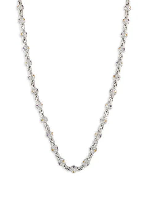 Eliantte diamond ball-chain necklace Silver EE30040826