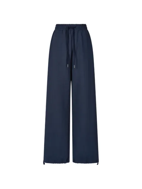 TOMBOY drawstring elasticated-waistband trousers Blue 9106231771