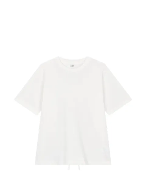 TOMBOY cut-out tie-fastening T-shirt White 9106222216