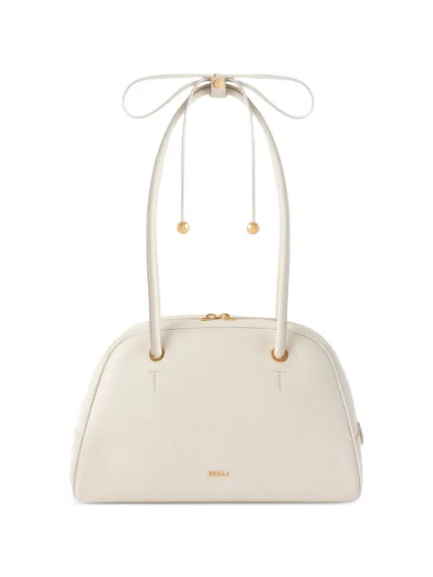Furla Dome leather tote bag White WB02109BX45731002