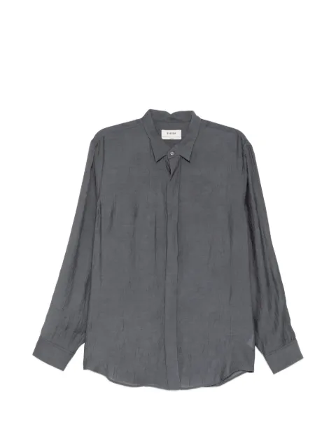 System concealed-button shirt Grey SH2G3WSHT09M