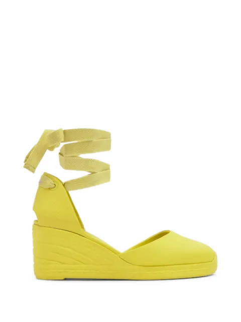 Castañer Careen tie espadrilles Yellow 025775