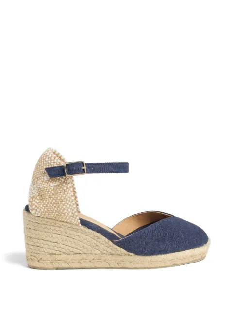 Castañer Chiarita wedge espadrilles Blue 021661