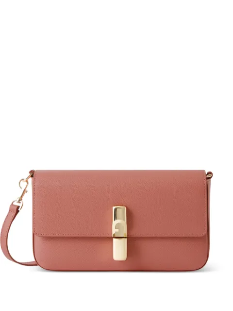 Furla small Iride leather cross body bag Pink WB02206ARE000