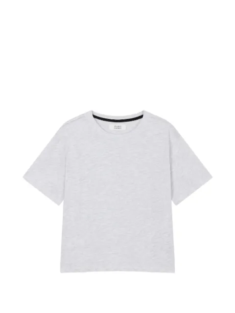 TOMBOY embroidered-back T-shirt Grey 9106222203