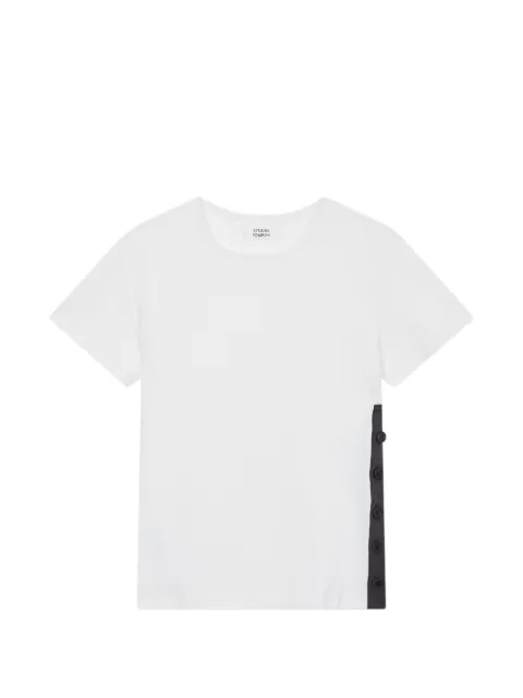 TOMBOY side-button T-shirt White 9106222205