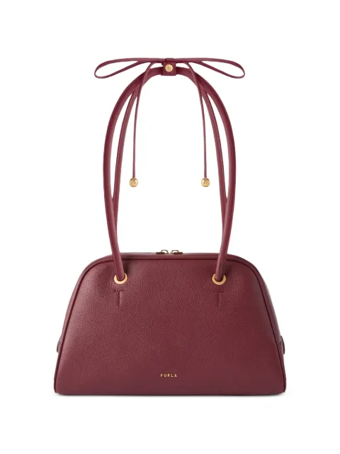 Furla Dome pebbled leather tote bag Red WB02109BX45731002