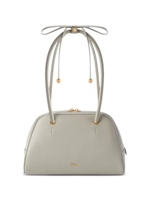 Furla medium Dome leather tote bag Grey WB02109BX4573