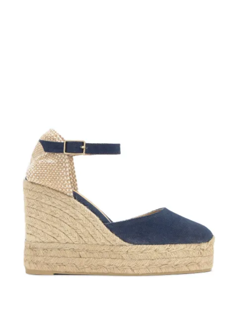 Castañer Carol wedge espadrilles Blue 021654