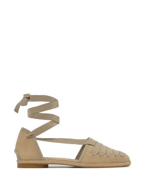 Castañer Glen tie-fastening espadrilles Neutrals 026129