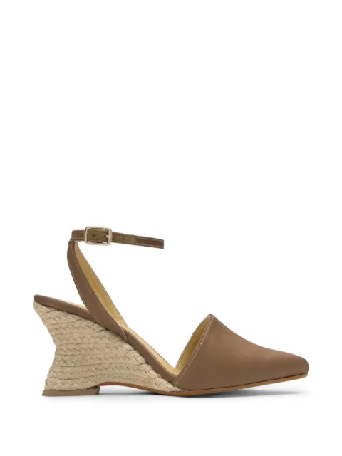 Castañer Judi pointed-toe espadrilles Brown 026106