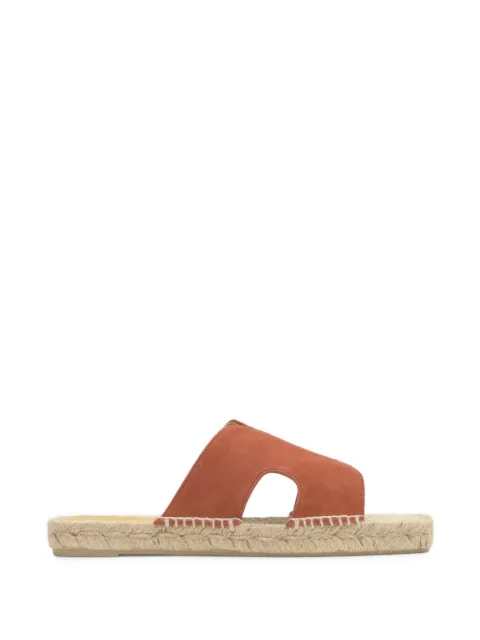Castañer Priya suede espadrilles Orange 026090