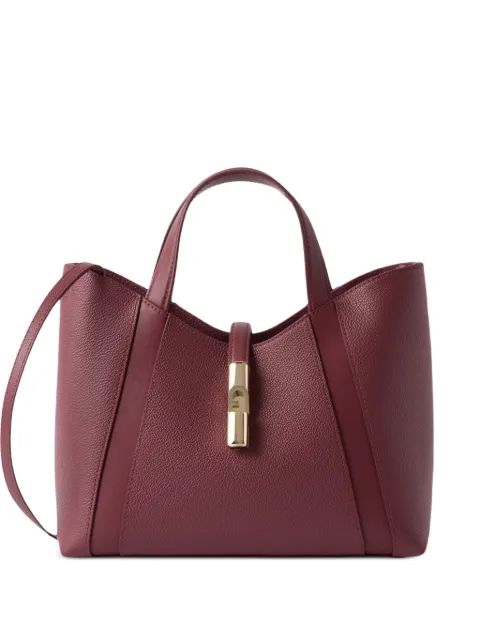 Furla small Goccia leather tote bag Red WB01789BX3353