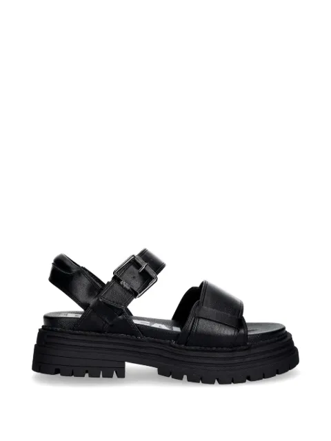 Buffalo Lennox buckle-fastening chunky-sole sandals Black 1602321